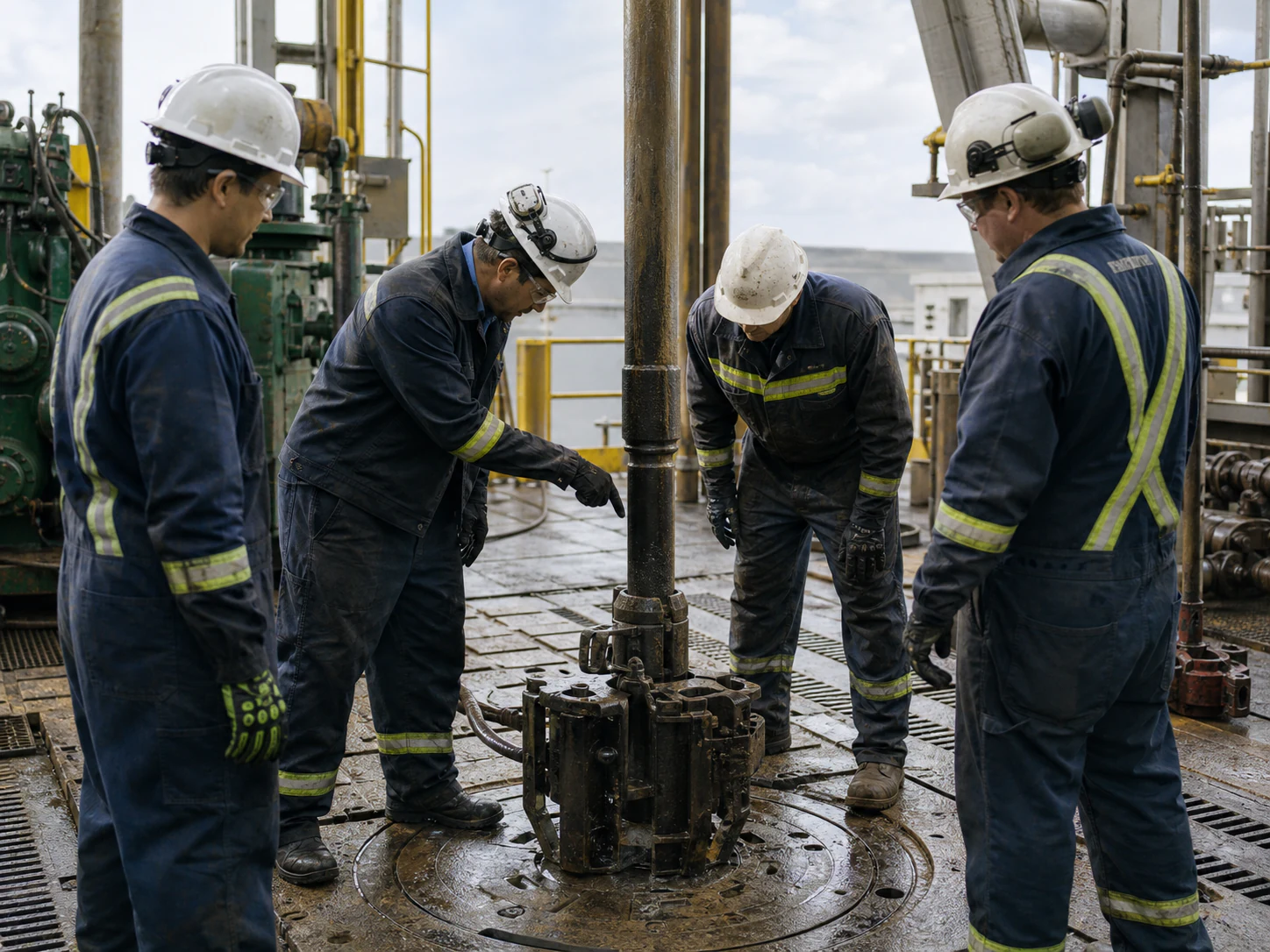 Помощник бурильщика нефтяных и газовых скважин